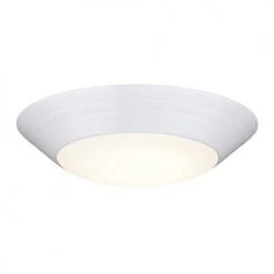 Discount ✔️ Patriot Lighting® Gabbie White Integrated LED Flush Mount Ceiling Light - 6 Pack 🎉