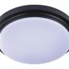 Hot Sale ✔️ Patriot Lighting® Flinn Black LED Flush Mount Ceiling Light 2-Pack ✔️