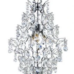 Flash Sale 😍 Patriot Lighting® Elegant Home Kirsten 3-Light Crystal Chandelier ❤️