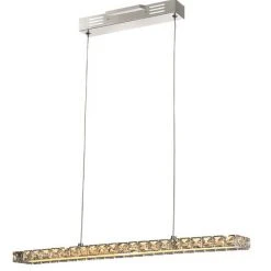 Coupon 🛒 Patriot Lighting Elegant Home Patriot Lighting® Elegant Home Tanya Dimmable LED Rectangle Crystal Pendant Light 👏