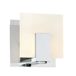 Cheap ✔️ Patriot Lighting® Alexis Chrome LED 1-Light Vanity Light 😍