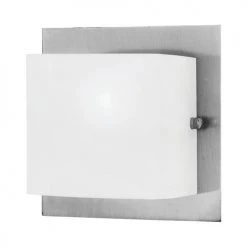 Promo ⌛ Patriot Lighting® Luca Satin Nickel 1-Light Indoor Wall Light 🧨