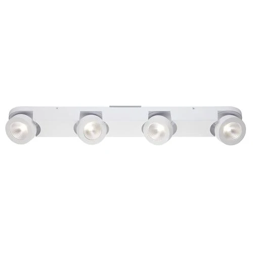 Flash Sale ✨ Patriot Lighting® White 4-Light LED Track Light ⌛ 3 Flash Sale ✨ Patriot Lighting® White 4-Light LED Track Light ⌛