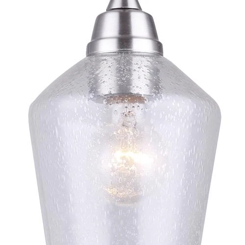 New 👏 Patriot Lighting® Caylon Brushed Nickel 1 Light Pendant 😍 4 New 👏 Patriot Lighting® Caylon Brushed Nickel 1 Light Pendant 😍 - Image 2