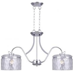 Deals 👏 Patriot Lighting® Maeva Chrome 2 Light Island Light ✔️