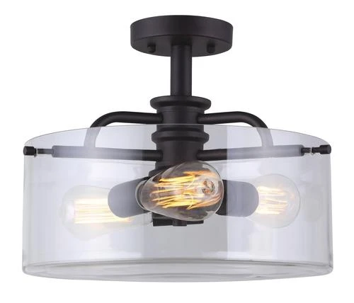Flash Sale 👏 Patriot Lighting® Samuel Bronze 3-Light Semi-Flush Mount Ceiling Light 🎉 3 Flash Sale 👏 Patriot Lighting® Samuel Bronze 3-Light Semi-Flush Mount Ceiling Light 🎉