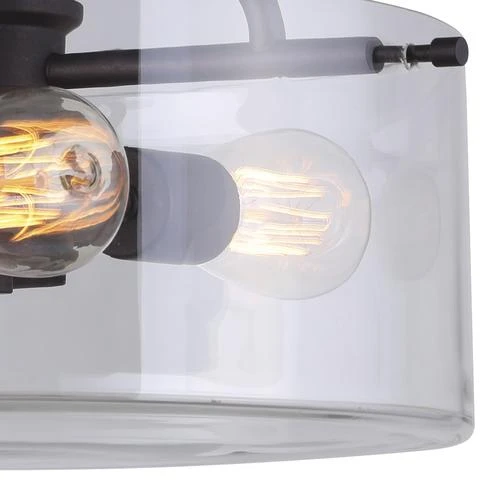 Flash Sale 👏 Patriot Lighting® Samuel Bronze 3-Light Semi-Flush Mount Ceiling Light 🎉 4 Flash Sale 👏 Patriot Lighting® Samuel Bronze 3-Light Semi-Flush Mount Ceiling Light 🎉 - Image 2