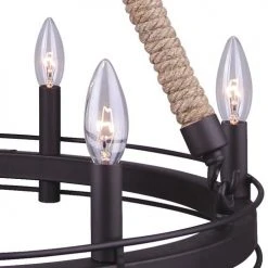 Hot Sale 😍 Patriot Lighting® Dawsyn Oil-Rubbed Bronze 6-Light Chandelier ✨ 5 Hot Sale 😍 Patriot Lighting® Dawsyn Oil-Rubbed Bronze 6-Light Chandelier ✨ -Patriot Lighting Sales 3518349 detail