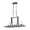 Flash Sale 🔔 Patriot Lighting® Elegant Home Brooklyn Natural Iron & Distressed Faux Wood 3 Light Island Light 😉 -Patriot Lighting Sales 3518370 Master