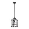 Buy ⌛ Patriot Lighting® Elegant Home Levon Weathered Gray Faux Wood & Black 1-Light Mini Pendant ✨ -Patriot Lighting Sales 3518470 Master