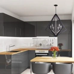 Budget 🤩 Patriot Lighting® Dryden Matte Black And Brushed Nickel 6-Light Pendant ⌛ 7 Budget 🤩 Patriot Lighting® Dryden Matte Black And Brushed Nickel 6-Light Pendant ⌛ -Patriot Lighting Sales 3518478 LIFE