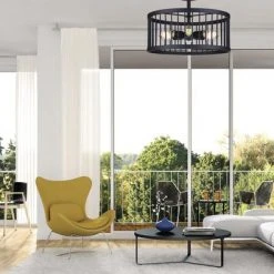 Budget 👏 Patriot Lighting® Tim Matte Black 6-Light Semi-Flush Mount Ceiling Light ⌛ 7 Budget 👏 Patriot Lighting® Tim Matte Black 6-Light Semi-Flush Mount Ceiling Light ⌛ -Patriot Lighting Sales 3518479 LIFE