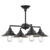 Best deal ✨ Patriot Lighting® Denzel 4-Light Oil-Rubbed Bronze Chandelier 🛒 -Patriot Lighting Sales 3518486