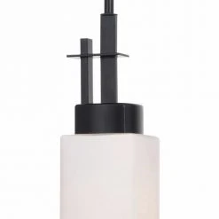 Cheap 👍 Patriot Lighting® Michael Matte Black 1-Light Mini Pendant 👏 -Patriot Lighting Sales 3518611 Alt2