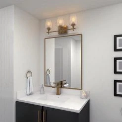 New ⭐ Patriot Lighting® Malbec Satin Gold 3-Light Vanity Light ✨ 7 New ⭐ Patriot Lighting® Malbec Satin Gold 3-Light Vanity Light ✨ -Patriot Lighting Sales 3518619 Alt3 1