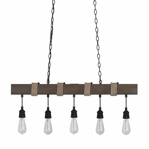 Cheapest 🤩 Patriot Lighting® Joyce Natural Wood And Black 5-Light Island Light ✔️ 5 Cheapest 🤩 Patriot Lighting® Joyce Natural Wood And Black 5-Light Island Light ✔️ - Image 3