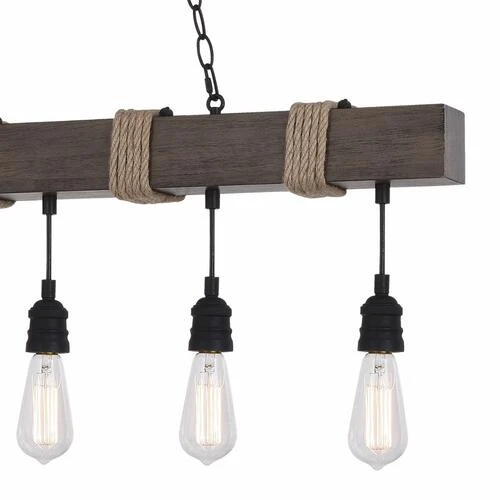 Cheapest 🤩 Patriot Lighting® Joyce Natural Wood And Black 5-Light Island Light ✔️ 6 Cheapest 🤩 Patriot Lighting® Joyce Natural Wood And Black 5-Light Island Light ✔️ - Image 4
