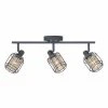 Flash Sale ⭐ Patriot Lighting® Dorian Matte Gray 3-Light Track Light 💯