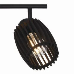 Budget 🎉 Patriot Lighting® Bernard Matte Black 3-Light Track Light ⭐ -Patriot Lighting Sales 3518630 Alt3