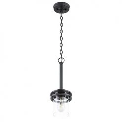 Coupon 💯 Patriot Lighting® Joska Matte Black 1-Light Mini Pendant 🥰 -Patriot Lighting Sales 3518636 20733 mainoff