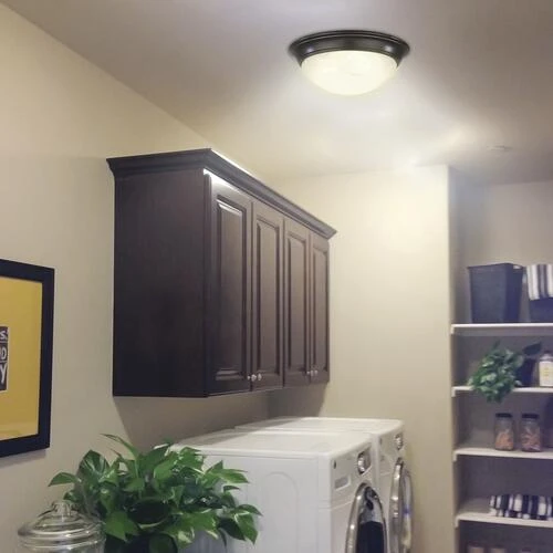 Budget 👏 Patriot Lighting® Karter Bronze Integrated LED Flush Mount Ceiling Light 😍 5 Budget 👏 Patriot Lighting® Karter Bronze Integrated LED Flush Mount Ceiling Light 😍 - Image 3