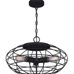 Coupon ✨ Patriot Lighting® Clairine Oil-Rubbed Bronze 3-Light Pendant 🤩
