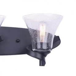 Cheap 🔔 Patriot Lighting® Dee Matte Black 3-Light Vanity Light ✔️ 7 Cheap 🔔 Patriot Lighting® Dee Matte Black 3-Light Vanity Light ✔️ -Patriot Lighting Sales 3518688 P DETAIL