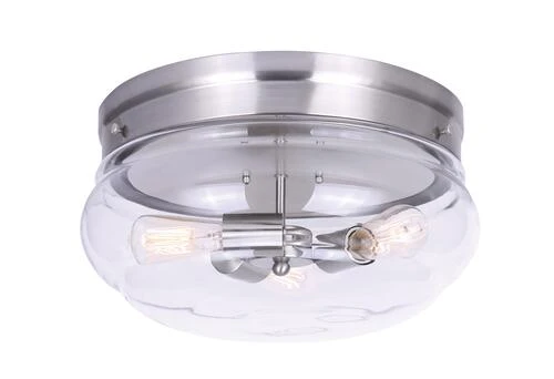 Deals 🌟 Patriot Lighting® Talan Brushed Nickel 3-Light Flush Mount Ceiling Light 💯 3 Deals 🌟 Patriot Lighting® Talan Brushed Nickel 3-Light Flush Mount Ceiling Light 💯
