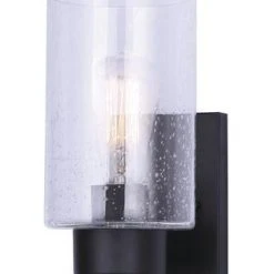 Flash Sale ❤️ Patriot Lighting® Sage Matte Black 1-Light Indoor Wall Light 😉