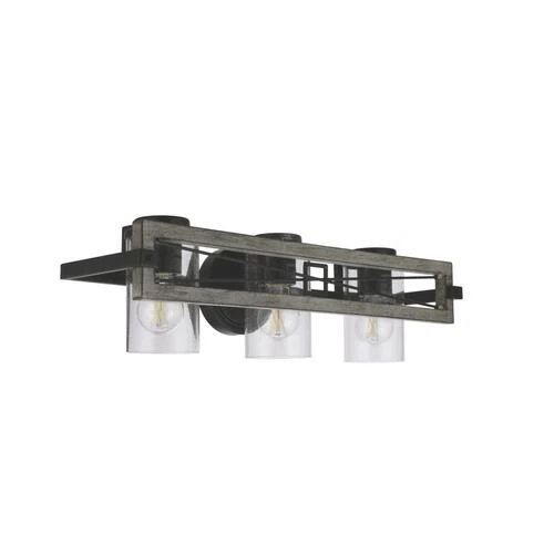 Brand new ⭐ Patriot Lighting® Lizzie Matte Black 3-Light Vanity Light 🎉 4 Brand new ⭐ Patriot Lighting® Lizzie Matte Black 3-Light Vanity Light 🎉 - Image 2