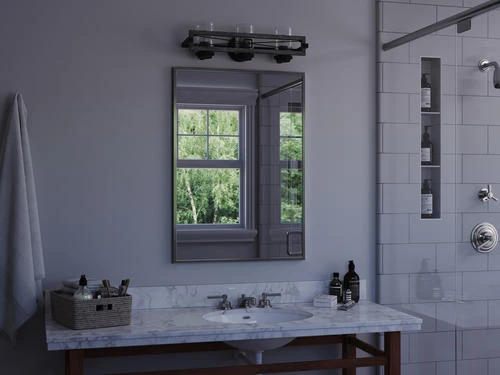 Brand new ⭐ Patriot Lighting® Lizzie Matte Black 3-Light Vanity Light 🎉 13 Brand new ⭐ Patriot Lighting® Lizzie Matte Black 3-Light Vanity Light 🎉 - Image 11