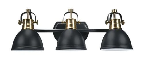 Top 10 💯 Patriot Lighting® Ryann Matte Black 3-Light Vanity Light 👍 3 Top 10 💯 Patriot Lighting® Ryann Matte Black 3-Light Vanity Light 👍
