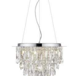 Flash Sale ✨ Patriot Lighting® Shana Silver 5-Light Chandelier 👏 -Patriot Lighting Sales 3518730 P ALT3