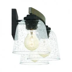 Outlet 🎁 Patriot Lighting® Danae Matte Black 3-Light Vanity Light 🎁 -Patriot Lighting Sales 3518732 Alt3V1