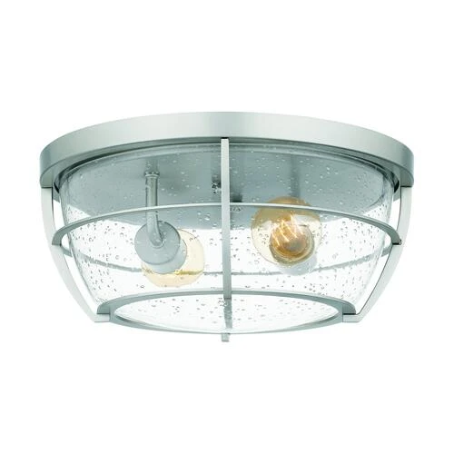Coupon ✨ Patriot Lighting® Haley Brushed Nickel 2-Light Flush Mount Ceiling Light 🎉 6 Coupon ✨ Patriot Lighting® Haley Brushed Nickel 2-Light Flush Mount Ceiling Light 🎉 - Image 4