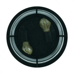 Cheapest 🥰 Patriot Lighting® Haley Matte Black 2-Light Flush Mount Ceiling Light ⭐ -Patriot Lighting Sales 3518734 Alt7V1