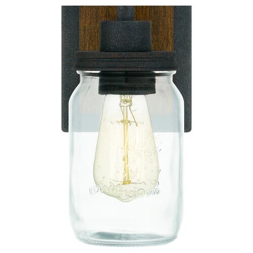 Budget 🥰 Patriot Lighting® Wheland Matte Black 1-Light Vanity Light ❤️ 8 Budget 🥰 Patriot Lighting® Wheland Matte Black 1-Light Vanity Light ❤️ - Image 6