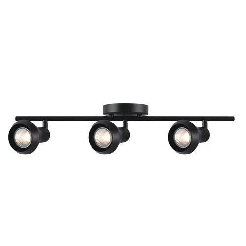 Cheap ✨ Patriot Lighting® Blair Matte Black 3-Light Fixed Track Light 🎉 4 Cheap ✨ Patriot Lighting® Blair Matte Black 3-Light Fixed Track Light 🎉 - Image 2