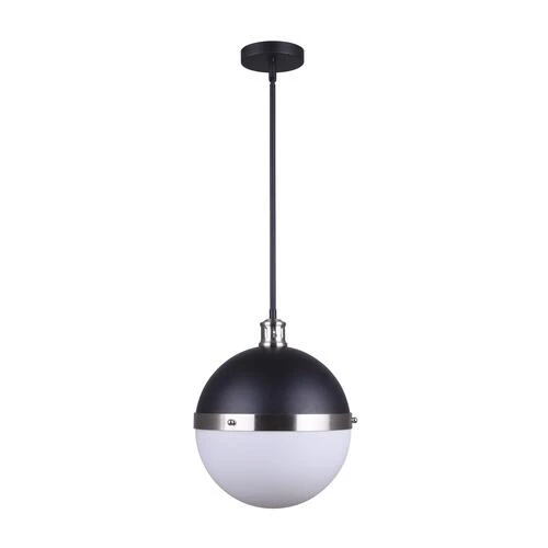 Cheap ⭐ Patriot Lighting® Wali Matte Black & Brushed Nickel 1-Light Pendant 😉 5 Cheap ⭐ Patriot Lighting® Wali Matte Black & Brushed Nickel 1-Light Pendant 😉 - Image 3
