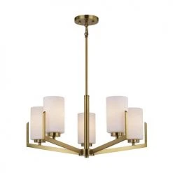 Cheap 🧨 Patriot Lighting® Citrine Gold 5-Light Chandelier 🌟 12 Cheap 🧨 Patriot Lighting® Citrine Gold 5-Light Chandelier 🌟 -Patriot Lighting Sales 3518770 Alt3