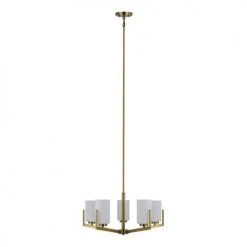 Cheap 🧨 Patriot Lighting® Citrine Gold 5-Light Chandelier 🌟