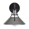 Best reviews of ⌛ Patriot Lighting® Ashtyn Matte Black & Charcoal Patina 1-Light Vanity Light ❤️ -Patriot Lighting Sales 3518780 Master
