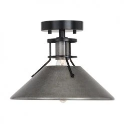 Cheapest 🥰 Patriot Lighting® Ashtyn Matte Black & Charcoal Patina 1-Light Semi-Flush Mount Ceiling Light 🧨 14 Cheapest 🥰 Patriot Lighting® Ashtyn Matte Black & Charcoal Patina 1-Light Semi-Flush Mount Ceiling Light 🧨 -Patriot Lighting Sales 3518782 Alt3