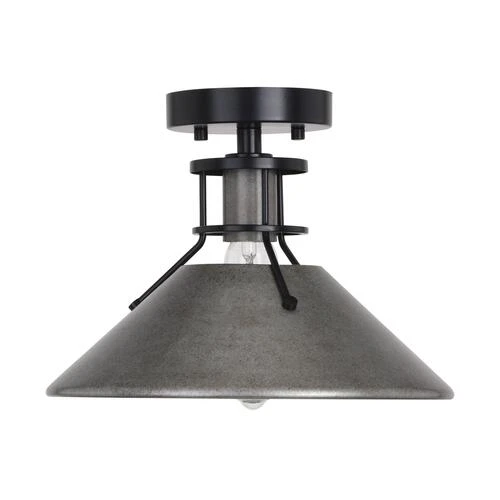 Cheapest 🥰 Patriot Lighting® Ashtyn Matte Black & Charcoal Patina 1-Light Semi-Flush Mount Ceiling Light 🧨 3 Cheapest 🥰 Patriot Lighting® Ashtyn Matte Black & Charcoal Patina 1-Light Semi-Flush Mount Ceiling Light 🧨