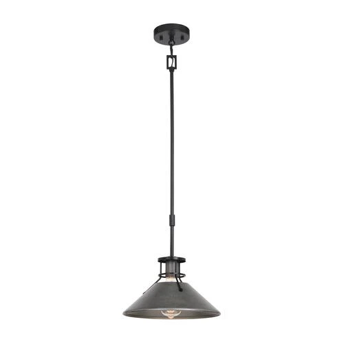 New 💯 Patriot Lighting® Ashtyn Matte Black & Charcoal Patina 1-Light Mini Pendant 👍 7 New 💯 Patriot Lighting® Ashtyn Matte Black & Charcoal Patina 1-Light Mini Pendant 👍 - Image 5