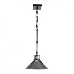 Deals ⌛ Patriot Lighting® Ashtyn Matte Black & Charcoal Patina 3-Light Island Light 👍 -Patriot Lighting Sales 3518785 Alt1
