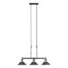 Deals ⌛ Patriot Lighting® Ashtyn Matte Black & Charcoal Patina 3-Light Island Light 👍 -Patriot Lighting Sales 3518785 Master