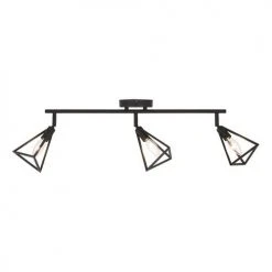 Flash Sale ✨ Patriot Lighting® Tribeck Matte Black 3-Light Fixed Track Light 🥰 -Patriot Lighting Sales 3518787 Alt3