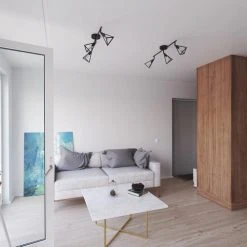 Flash Sale ✨ Patriot Lighting® Tribeck Matte Black 3-Light Fixed Track Light 🥰 -Patriot Lighting Sales 3518787 Alt5