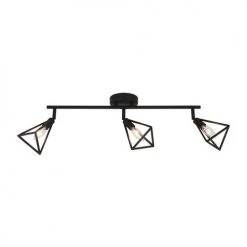 Flash Sale ✨ Patriot Lighting® Tribeck Matte Black 3-Light Fixed Track Light 🥰 -Patriot Lighting Sales 3518787 Alt8